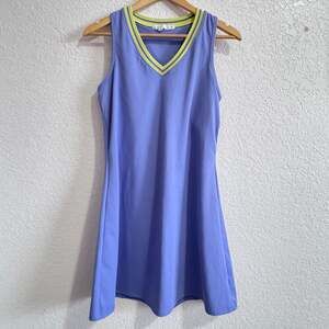 Sincerely Jules - Periwinkle active tennis golf dress size M TENNISCORE
